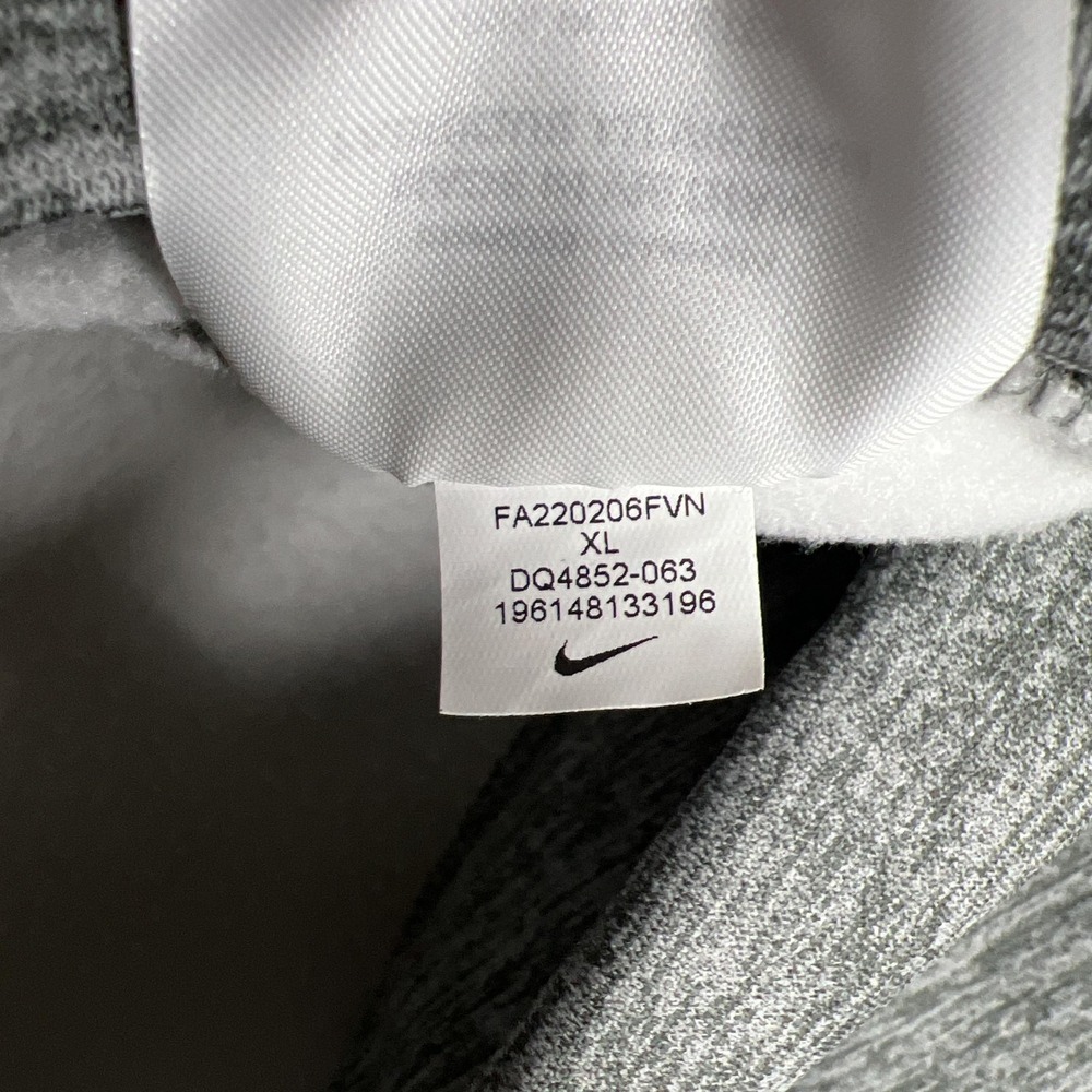 Nike Jacket Mens XL Gray Full Zip Fleece Sleeve Pocket Training ThermaFIT Casual - Picture 15 of 16